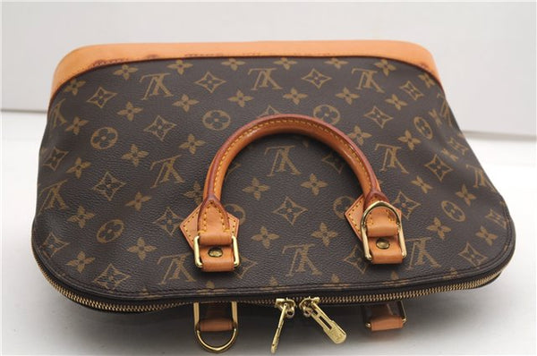 Authentic Louis Vuitton Monogram Alma Hand Bag Purse M51130 LV 7700F