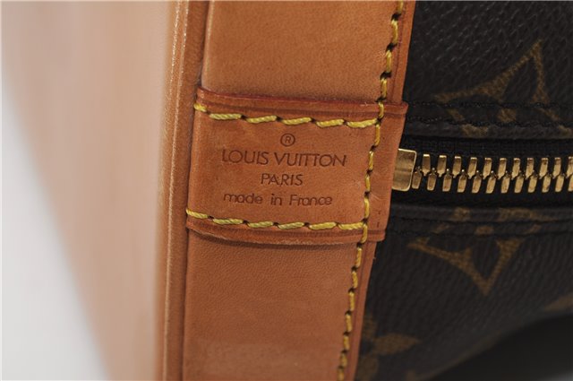 Authentic Louis Vuitton Monogram Alma Hand Bag Purse M51130 LV 7700F
