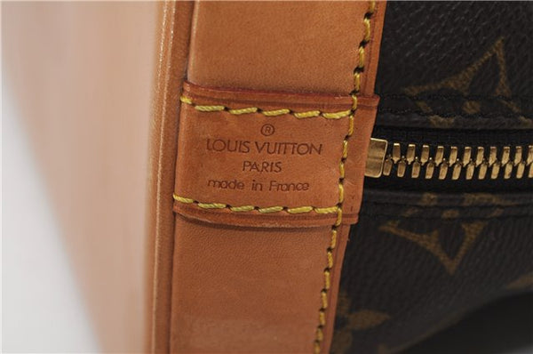 Authentic Louis Vuitton Monogram Alma Hand Bag Purse M51130 LV 7700F