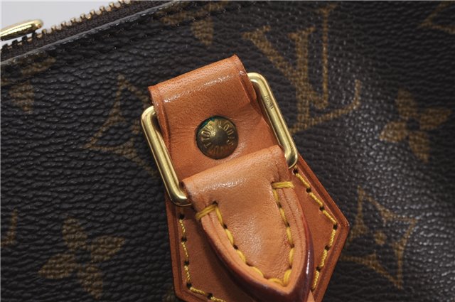 Authentic Louis Vuitton Monogram Alma Hand Bag Purse M51130 LV 7700F