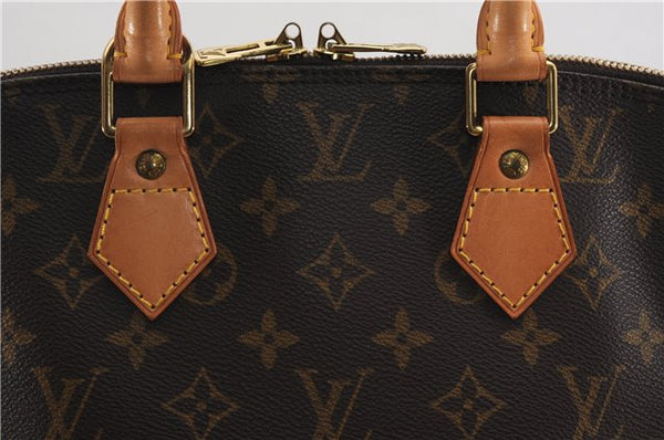 Authentic Louis Vuitton Monogram Alma Hand Bag Purse M51130 LV 7700F