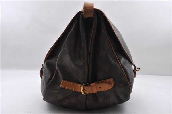 Auth LOUIS VUITTON Monogram Saumur 35 Shoulder Cross Body Bag M42254 LV 7702C