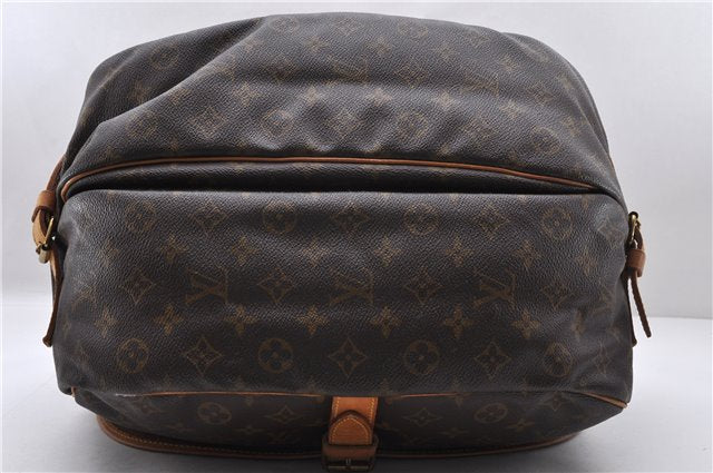 Auth LOUIS VUITTON Monogram Saumur 35 Shoulder Cross Body Bag M42254 LV 7702C