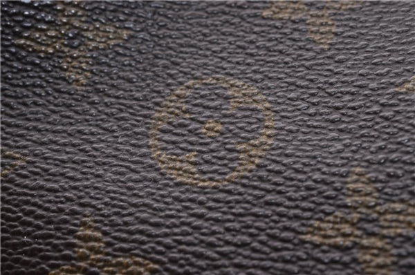 Auth LOUIS VUITTON Monogram Saumur 35 Shoulder Cross Body Bag M42254 LV 7702C