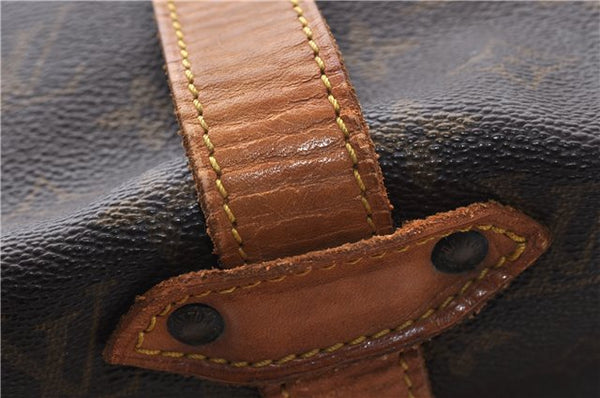 Auth LOUIS VUITTON Monogram Saumur 35 Shoulder Cross Body Bag M42254 LV 7702C