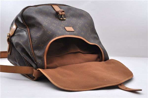 Auth LOUIS VUITTON Monogram Saumur 35 Shoulder Cross Body Bag M42254 LV 7702C