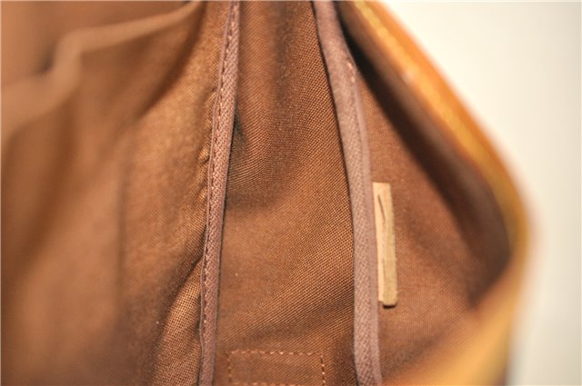 Auth LOUIS VUITTON Monogram Saumur 35 Shoulder Cross Body Bag M42254 LV 7702C