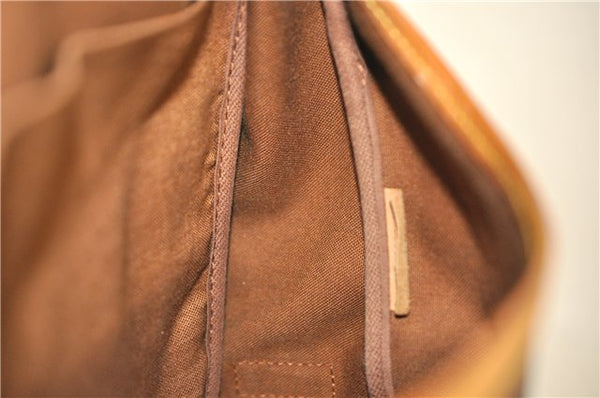 Auth LOUIS VUITTON Monogram Saumur 35 Shoulder Cross Body Bag M42254 LV 7702C