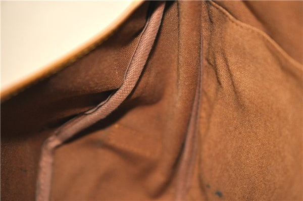 Auth LOUIS VUITTON Monogram Saumur 35 Shoulder Cross Body Bag M42254 LV 7702C