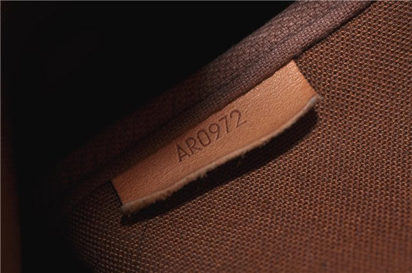 Auth LOUIS VUITTON Monogram Saumur 35 Shoulder Cross Body Bag M42254 LV 7702C