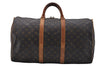 Authentic Louis Vuitton Monogram Keepall 50 Travel Boston Bag M41426 LV 7702D