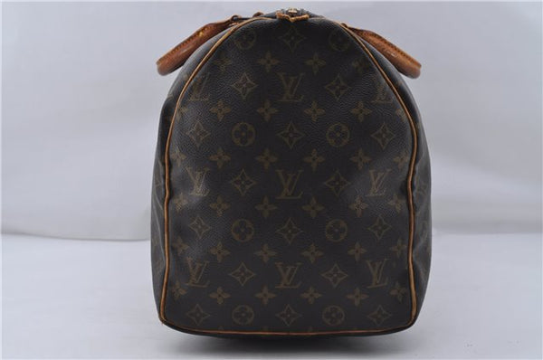 Authentic Louis Vuitton Monogram Keepall 50 Travel Boston Bag M41426 LV 7702D