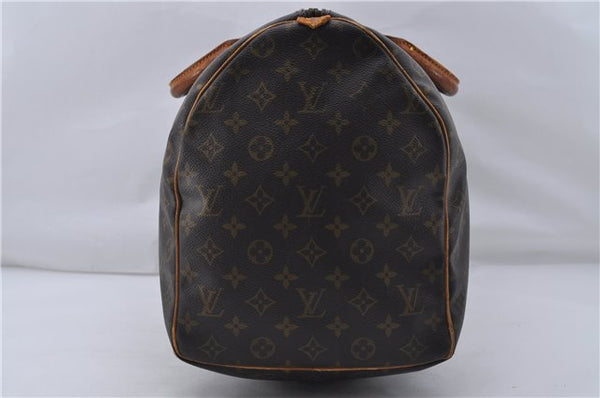 Authentic Louis Vuitton Monogram Keepall 50 Travel Boston Bag M41426 LV 7702D