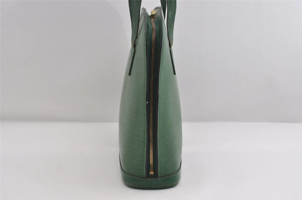 Authentic Louis Vuitton Epi Lussac Shoulder Tote Bag Green M52284 LV 7702I