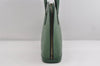 Authentic Louis Vuitton Epi Lussac Shoulder Tote Bag Green M52284 LV 7702I