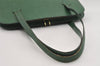 Authentic Louis Vuitton Epi Lussac Shoulder Tote Bag Green M52284 LV 7702I