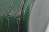 Authentic Louis Vuitton Epi Lussac Shoulder Tote Bag Green M52284 LV 7702I