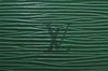 Authentic Louis Vuitton Epi Lussac Shoulder Tote Bag Green M52284 LV 7702I