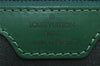 Authentic Louis Vuitton Epi Lussac Shoulder Tote Bag Green M52284 LV 7702I