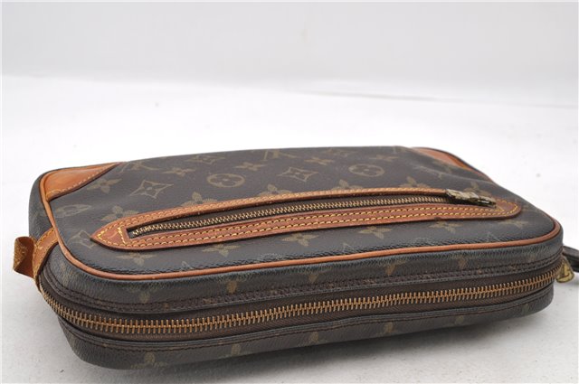 Auth LOUIS VUITTON Monogram Marly Dragonne GM Clutch Hand Bag M51825 LV 7704C