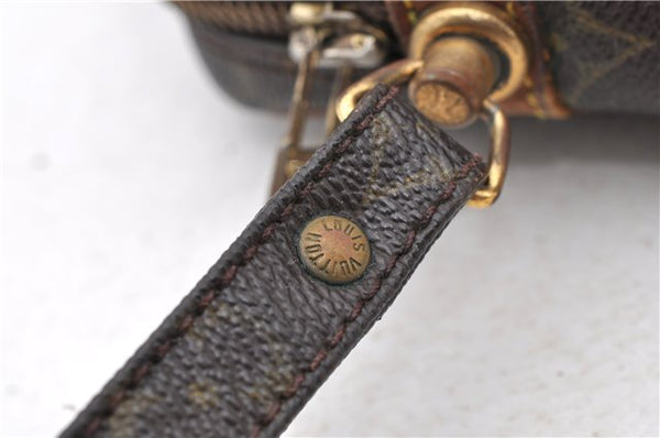 Auth LOUIS VUITTON Monogram Marly Dragonne GM Clutch Hand Bag M51825 LV 7704C