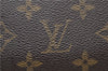 Auth LOUIS VUITTON Monogram Marly Dragonne GM Clutch Hand Bag M51825 LV 7704C