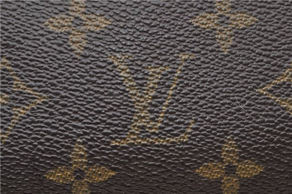 Auth LOUIS VUITTON Monogram Marly Dragonne GM Clutch Hand Bag M51825 LV 7704C