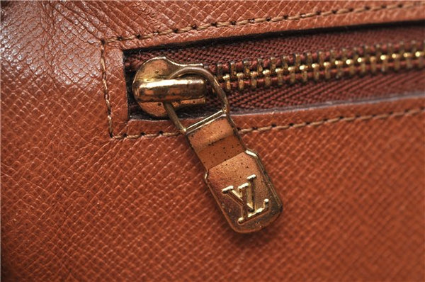 Auth LOUIS VUITTON Monogram Marly Dragonne GM Clutch Hand Bag M51825 LV 7704C