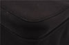 Authentic Ferragamo Vintage Backpack Canvas Leather Brown 7707D