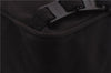 Authentic Ferragamo Vintage Backpack Canvas Leather Brown 7707D