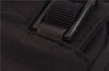 Authentic Ferragamo Vintage Backpack Canvas Leather Brown 7707D