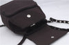 Authentic Ferragamo Vintage Backpack Canvas Leather Brown 7707D