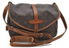 Auth LOUIS VUITTON Monogram Saumur 30 Shoulder Cross Body Bag M42256 LV 7708C