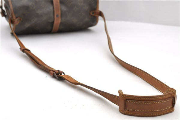 Auth LOUIS VUITTON Monogram Saumur 30 Shoulder Cross Body Bag M42256 LV 7708C