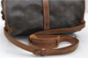Auth LOUIS VUITTON Monogram Saumur 30 Shoulder Cross Body Bag M42256 LV 7708C