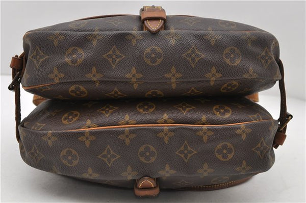 Auth LOUIS VUITTON Monogram Saumur 30 Shoulder Cross Body Bag M42256 LV 7708C