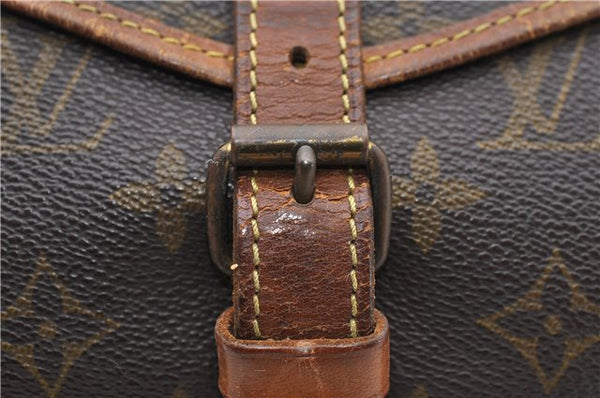 Auth LOUIS VUITTON Monogram Saumur 30 Shoulder Cross Body Bag M42256 LV 7708C