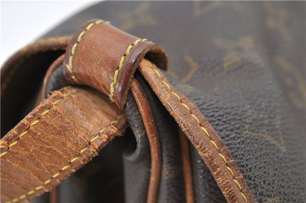 Auth LOUIS VUITTON Monogram Saumur 30 Shoulder Cross Body Bag M42256 LV 7708C