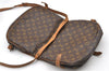 Auth LOUIS VUITTON Monogram Saumur 30 Shoulder Cross Body Bag M42256 LV 7708C