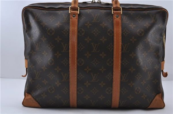 Auth LOUIS VUITTON Monogram Porte Documents Voyage Briefcase M40226 LV 7709C
