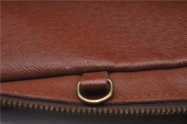 Auth LOUIS VUITTON Monogram Porte Documents Voyage Briefcase M40226 LV 7709C