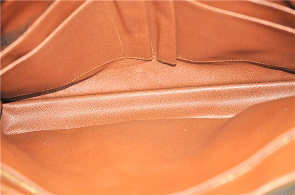 Auth LOUIS VUITTON Monogram Porte Documents Voyage Briefcase M40226 LV 7709C