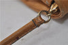 Authentic Ferragamo Vintage Leather Shoulder Cross Body Bag Purse Brown 7710D