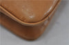 Authentic Ferragamo Vintage Leather Shoulder Cross Body Bag Purse Brown 7710D