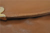 Authentic Ferragamo Vintage Leather Shoulder Cross Body Bag Purse Brown 7710D