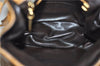 Authentic Ferragamo Vintage Leather Shoulder Cross Body Bag Purse Brown 7710D