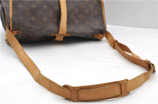 Auth LOUIS VUITTON Monogram Saumur 35 Shoulder Cross Bag M42254 LV Junk 7711C