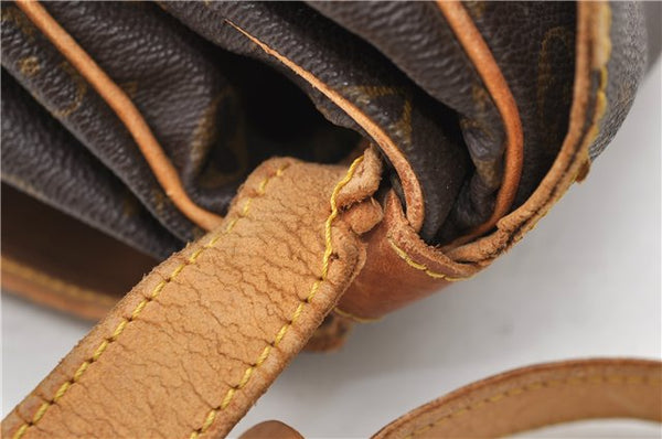 Auth LOUIS VUITTON Monogram Saumur 35 Shoulder Cross Bag M42254 LV Junk 7711C