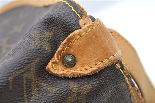 Auth LOUIS VUITTON Monogram Saumur 35 Shoulder Cross Bag M42254 LV Junk 7711C