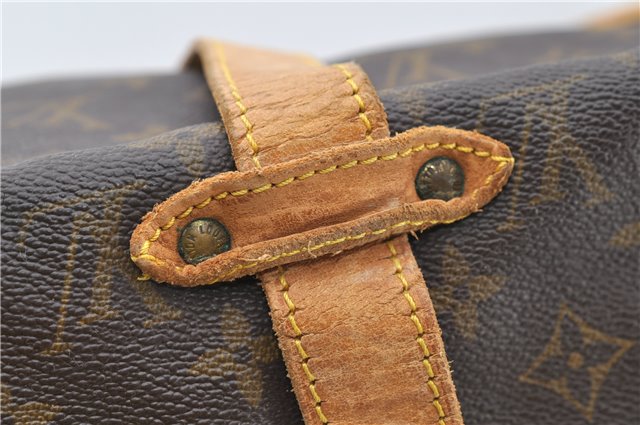 Auth LOUIS VUITTON Monogram Saumur 35 Shoulder Cross Bag M42254 LV Junk 7711C